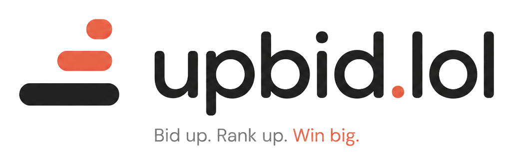upbid.lol — Bid up. Rank up. Win big.
